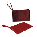 Polyester Satin Handbag w/ Zipper Closure